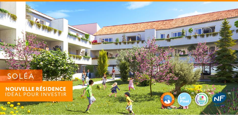 Programme Soléa - appartement neuf Vendargues (34)